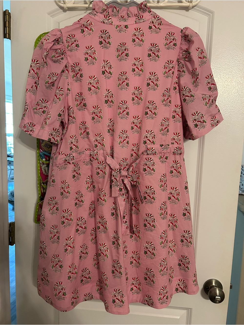 Entro Pink Floral Swing Dress - Picture 4 of 4